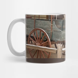 Green Wagon Mug